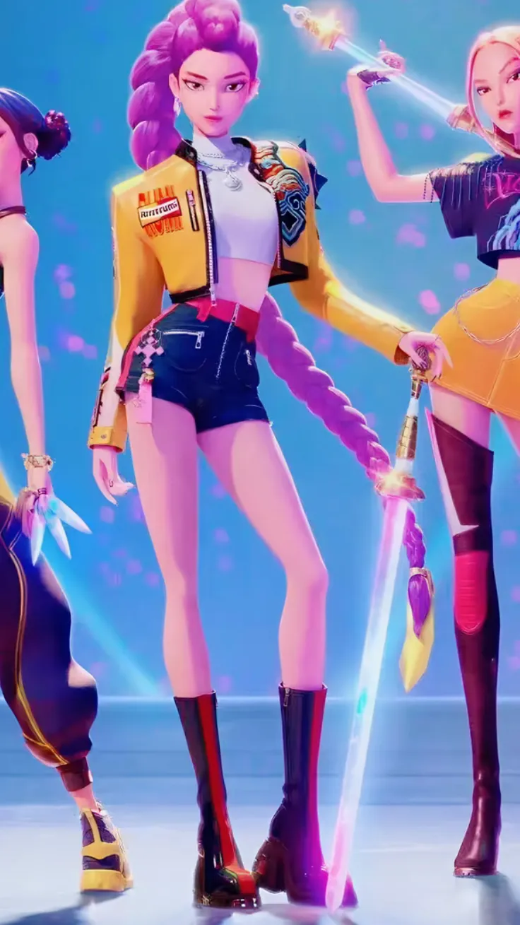 ai character: Dandy world ￼ background