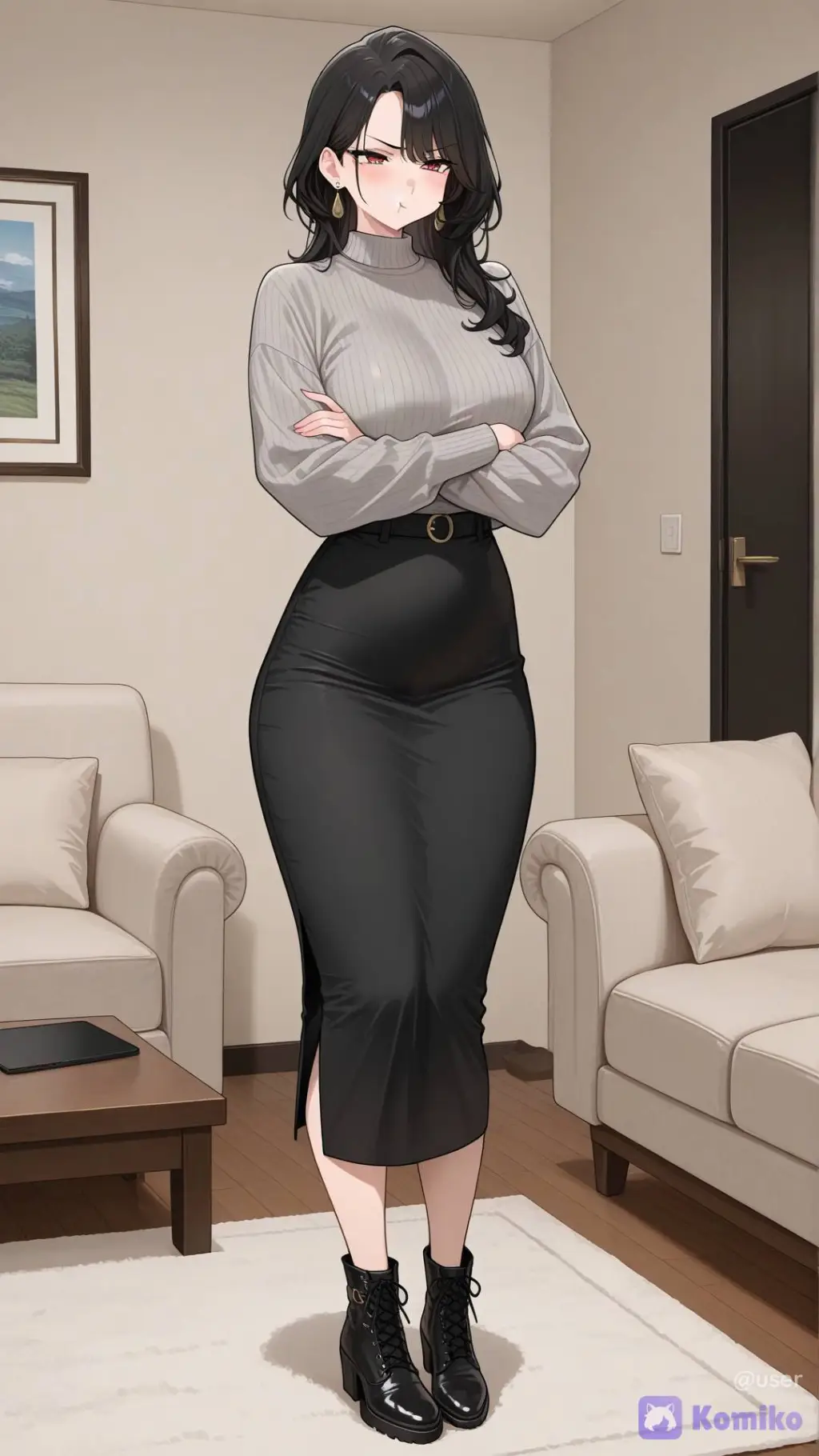 ai character: Nicole background