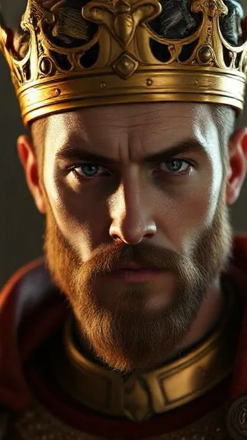 ai character: The King background