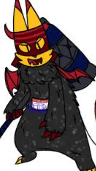 ai character: Mr Doombringer cat background