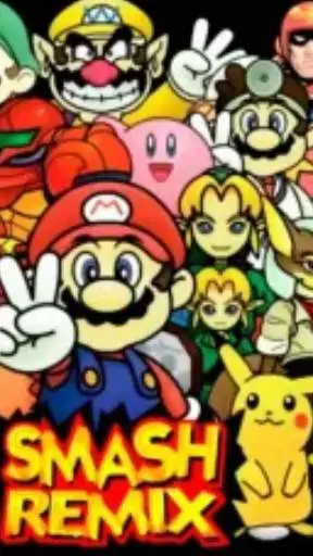ai character: Smash Remix 2.0.0 background