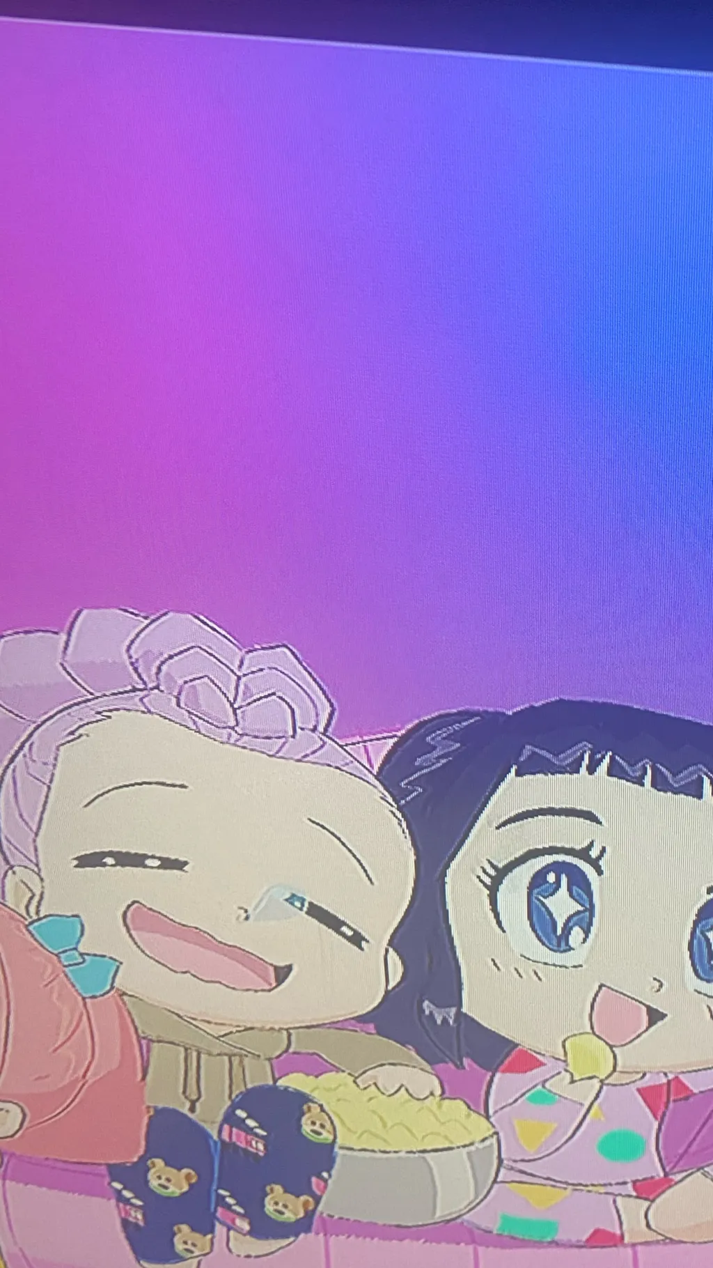 ai character: Rumi x Zoey background