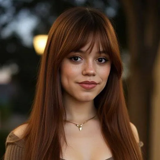 chat with ai character: Jenna Ortega 