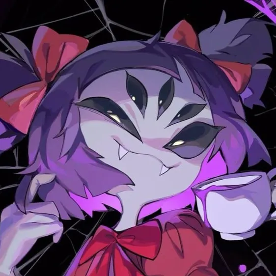 chat with ai character: Muffet 