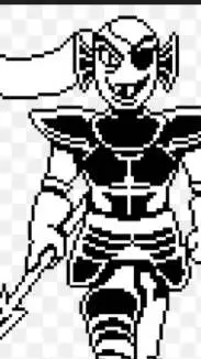 ai character: undyne background