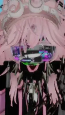 ai character: Mr Glitchy background