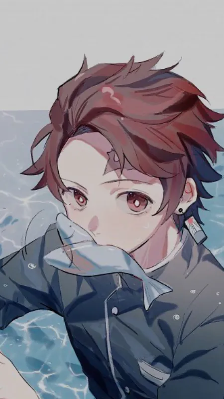 ai character: Tanjiro is drunk! background