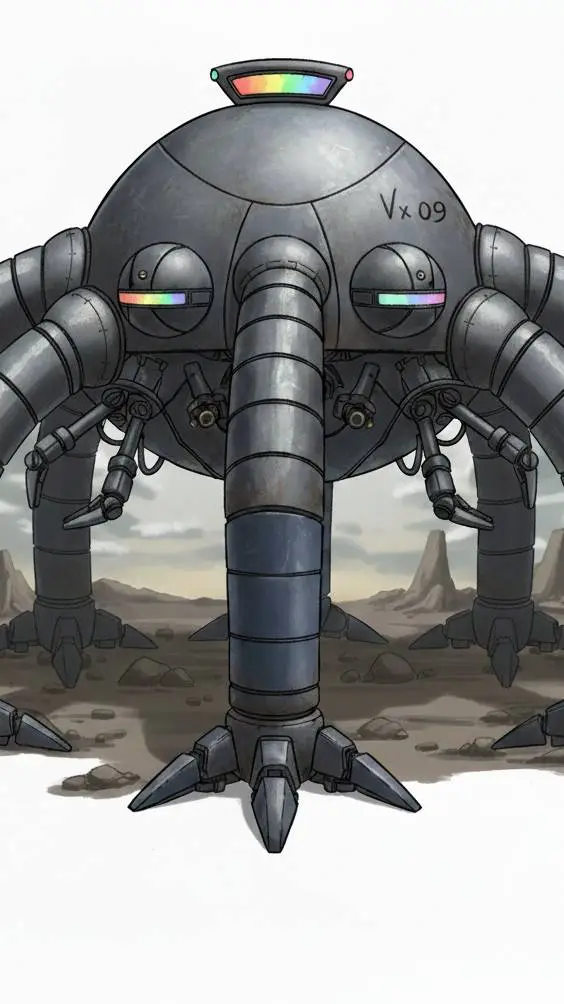 ai character: chassis-S09 2.0 background