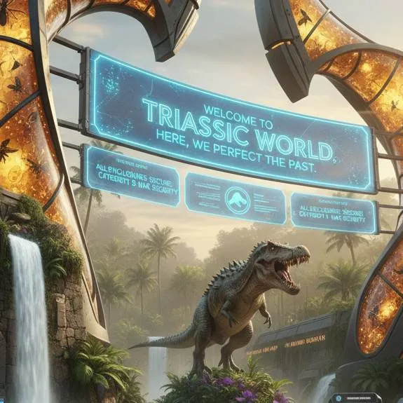chat with ai character: Triassic world