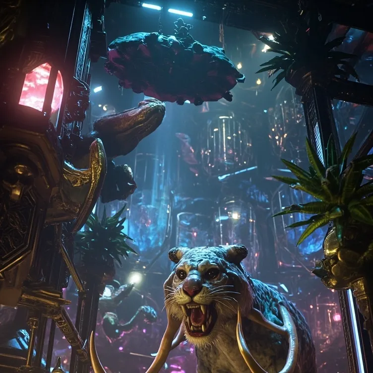 chat with ai character: extinct pet shop