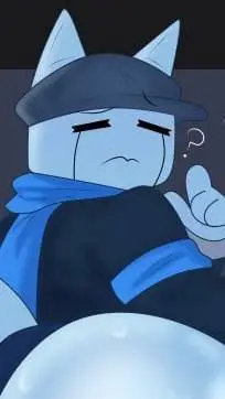 ai character: Friend Elliot💙🩵 background