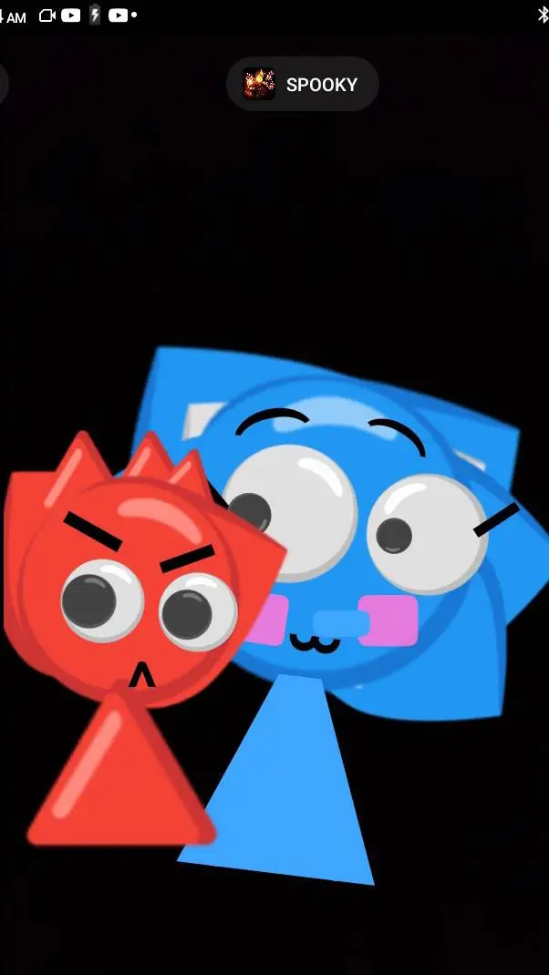 ai character: winter and raddy  background
