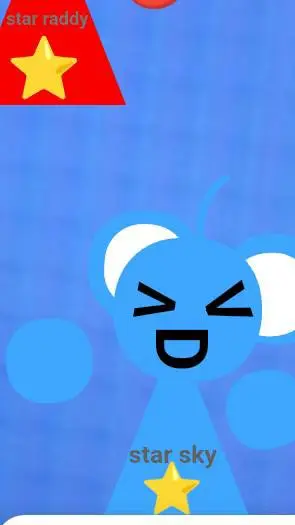 ai character: star sky background