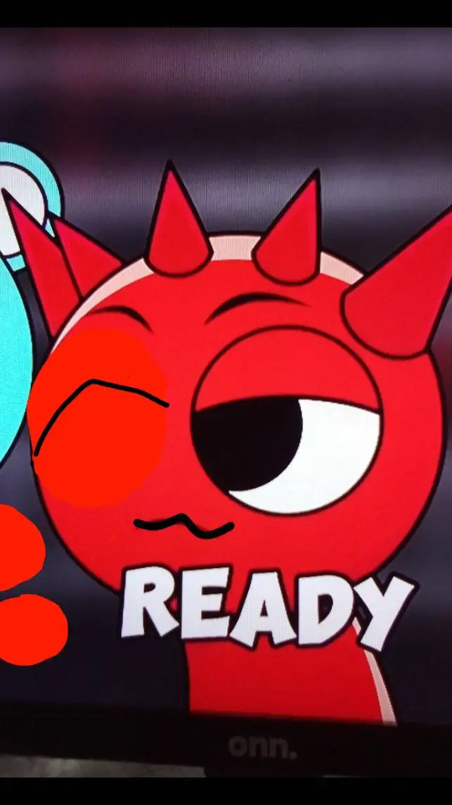 ai character: sprunki cute background