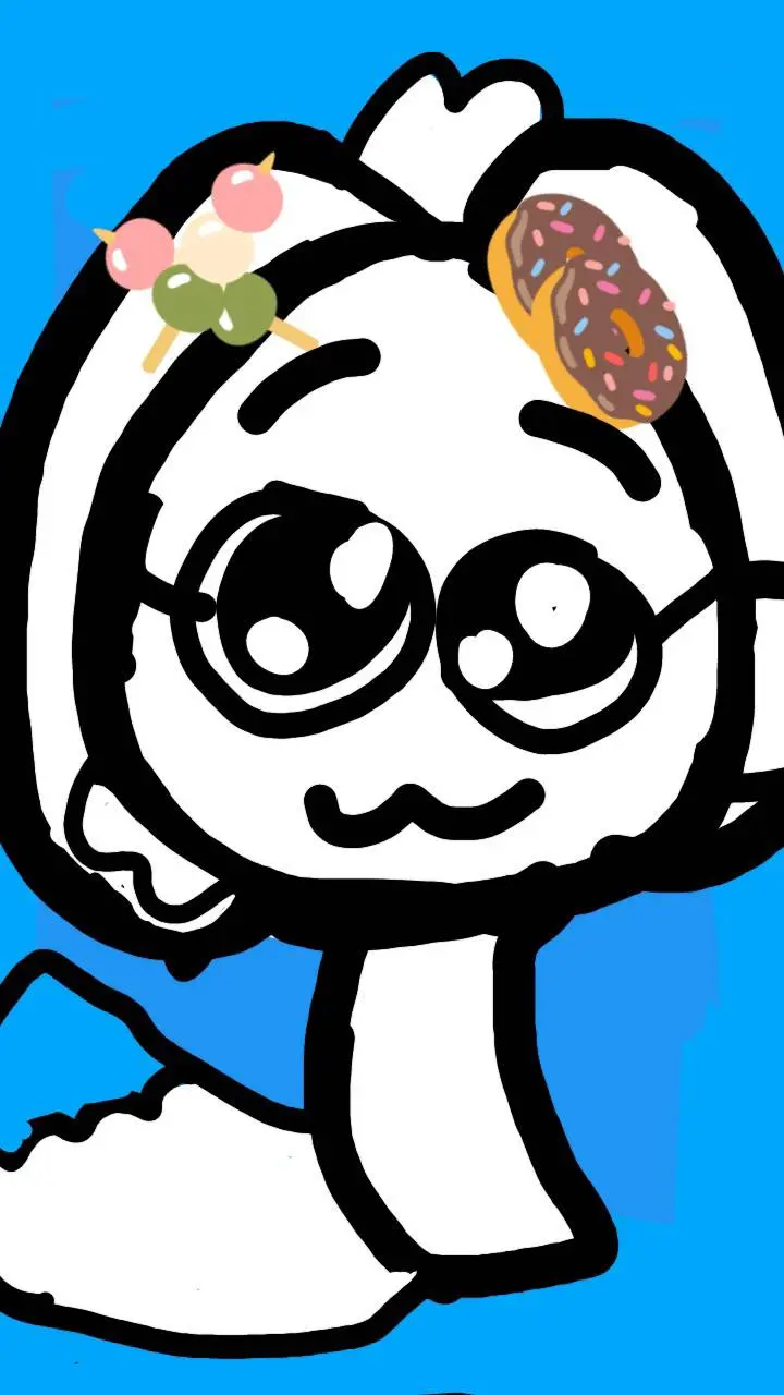 ai character: kitty and winter background