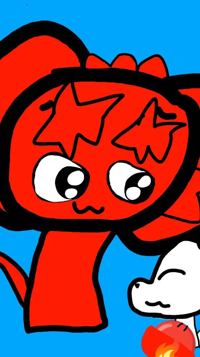 ai character: sprunki winter background