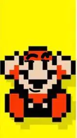 ai character: Mario background