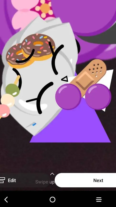 ai character: kitty is hurt background