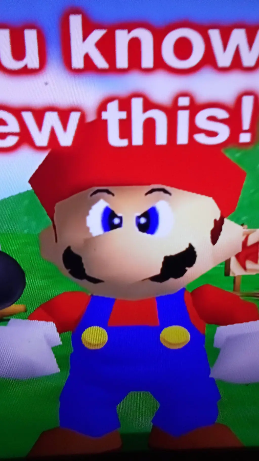 ai character: Mario 64 background