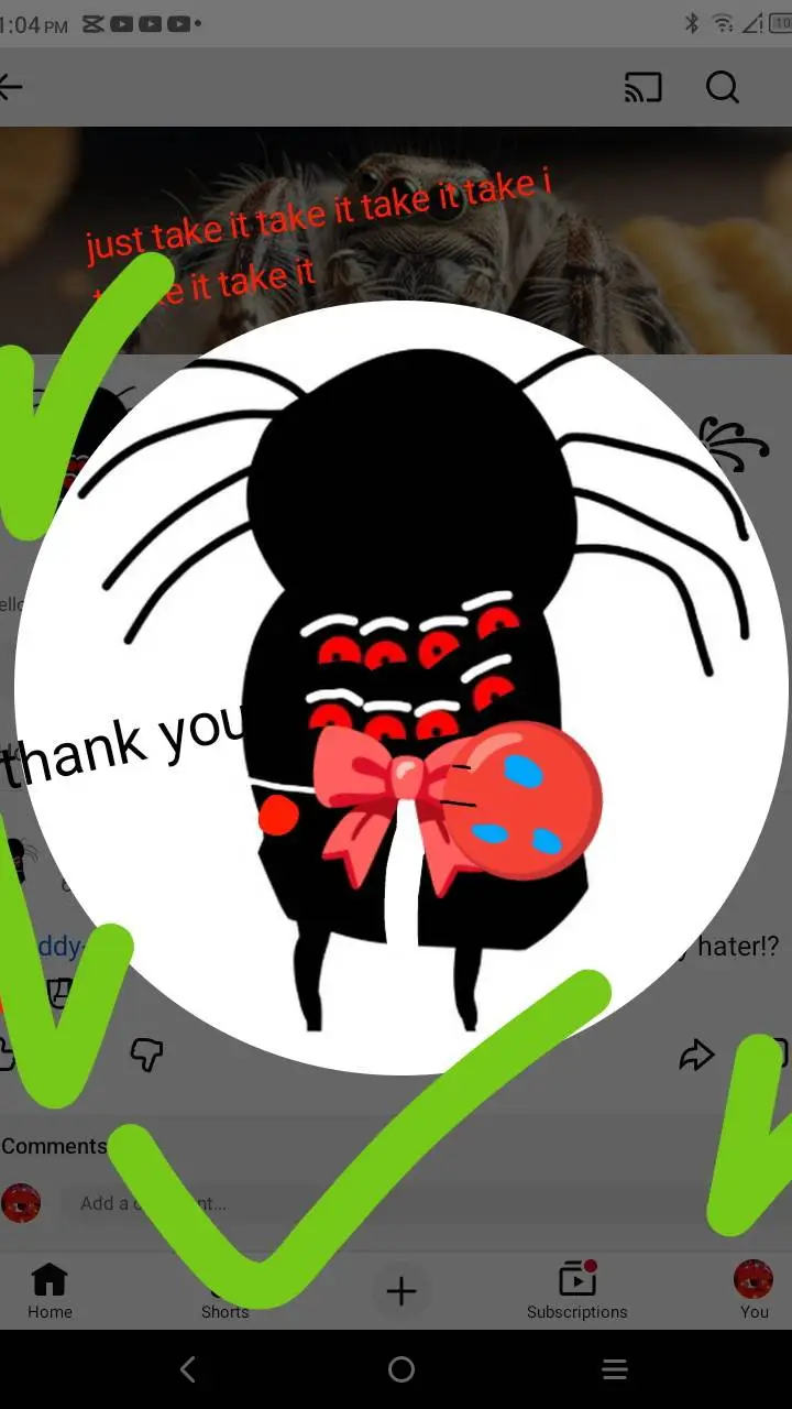 ai character: Jeff gets a prize background