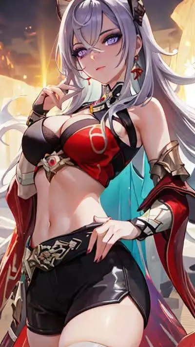 ai character: Lily  background