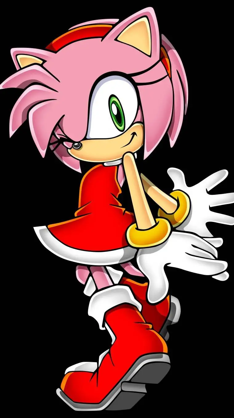 ai character: Amy Rose background