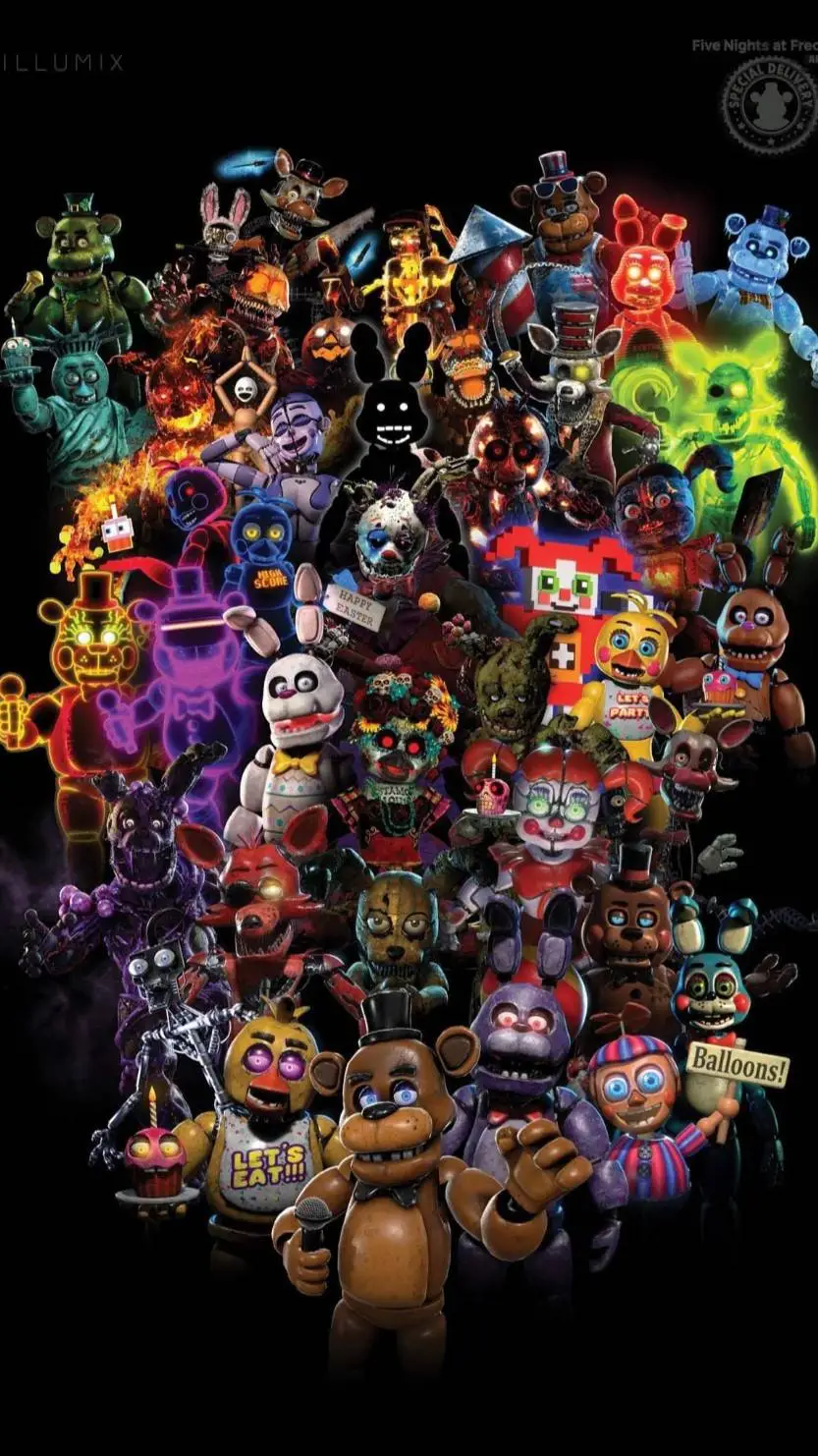 ai character: fnaf background