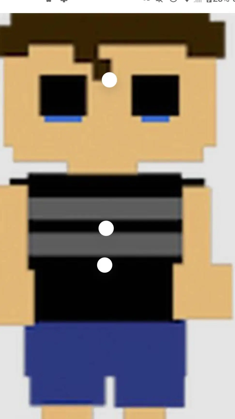 ai character: crying child  background