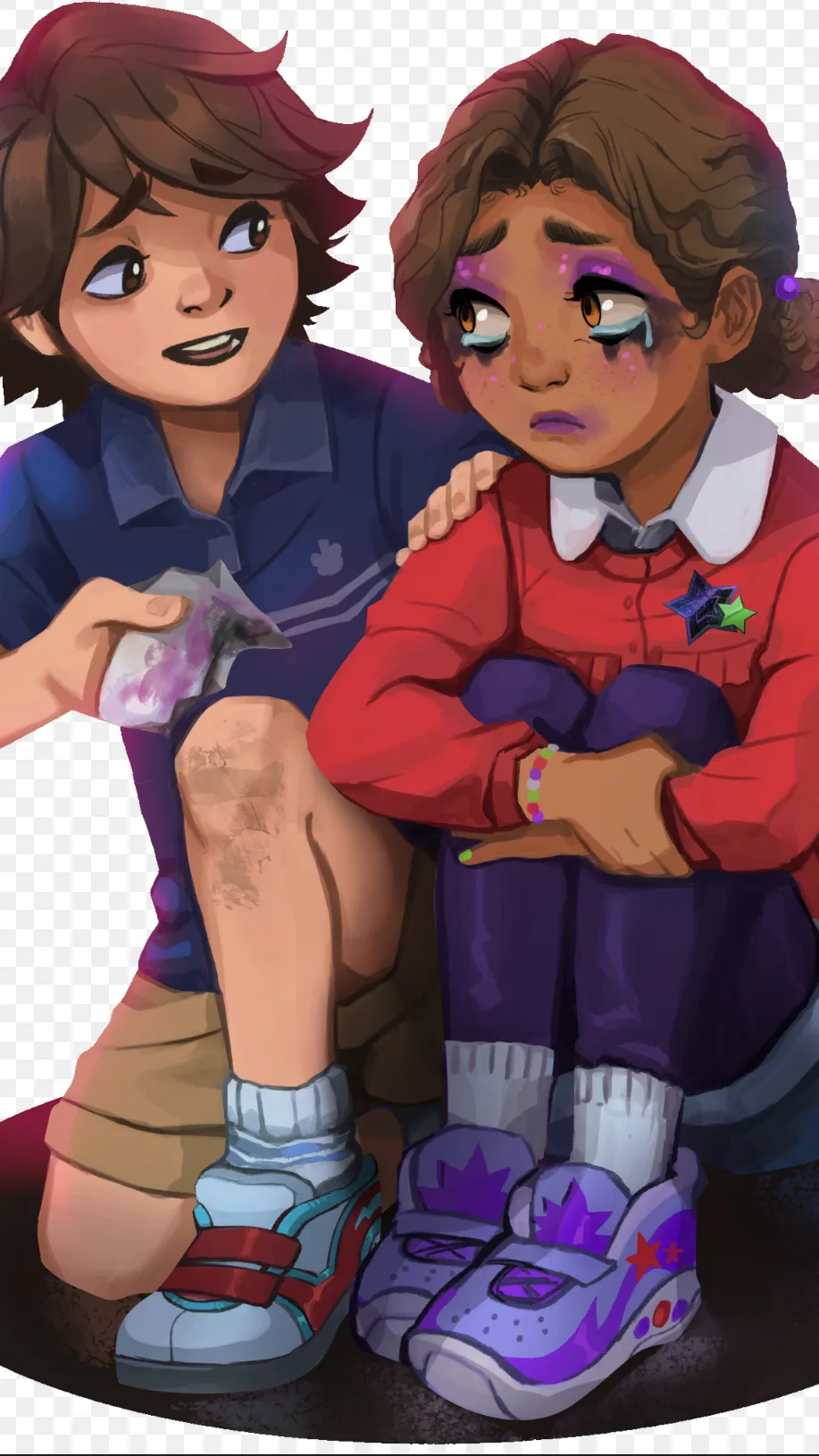 ai character: Gregory and Cassie background
