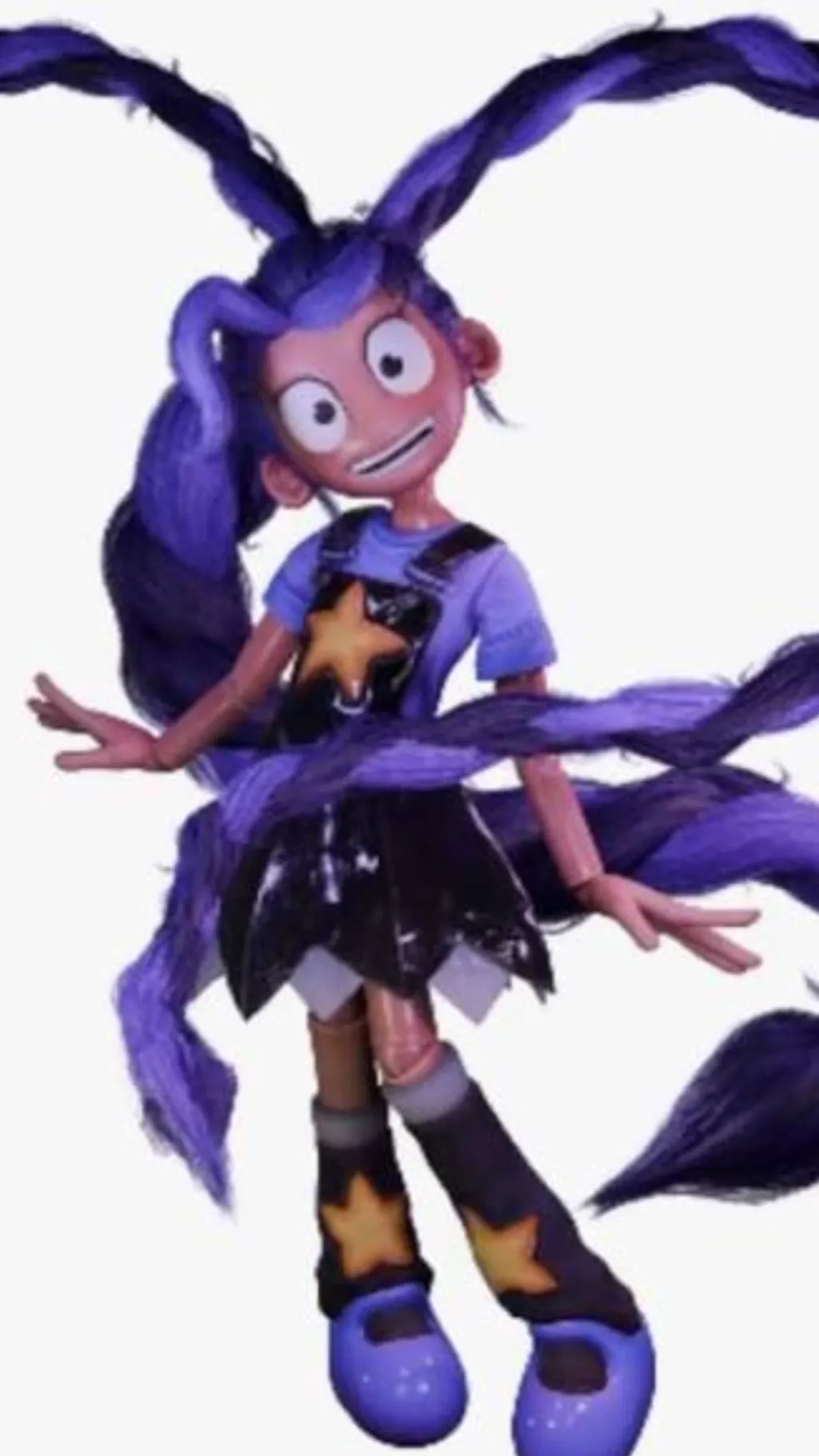 ai character: Lily love braids  background