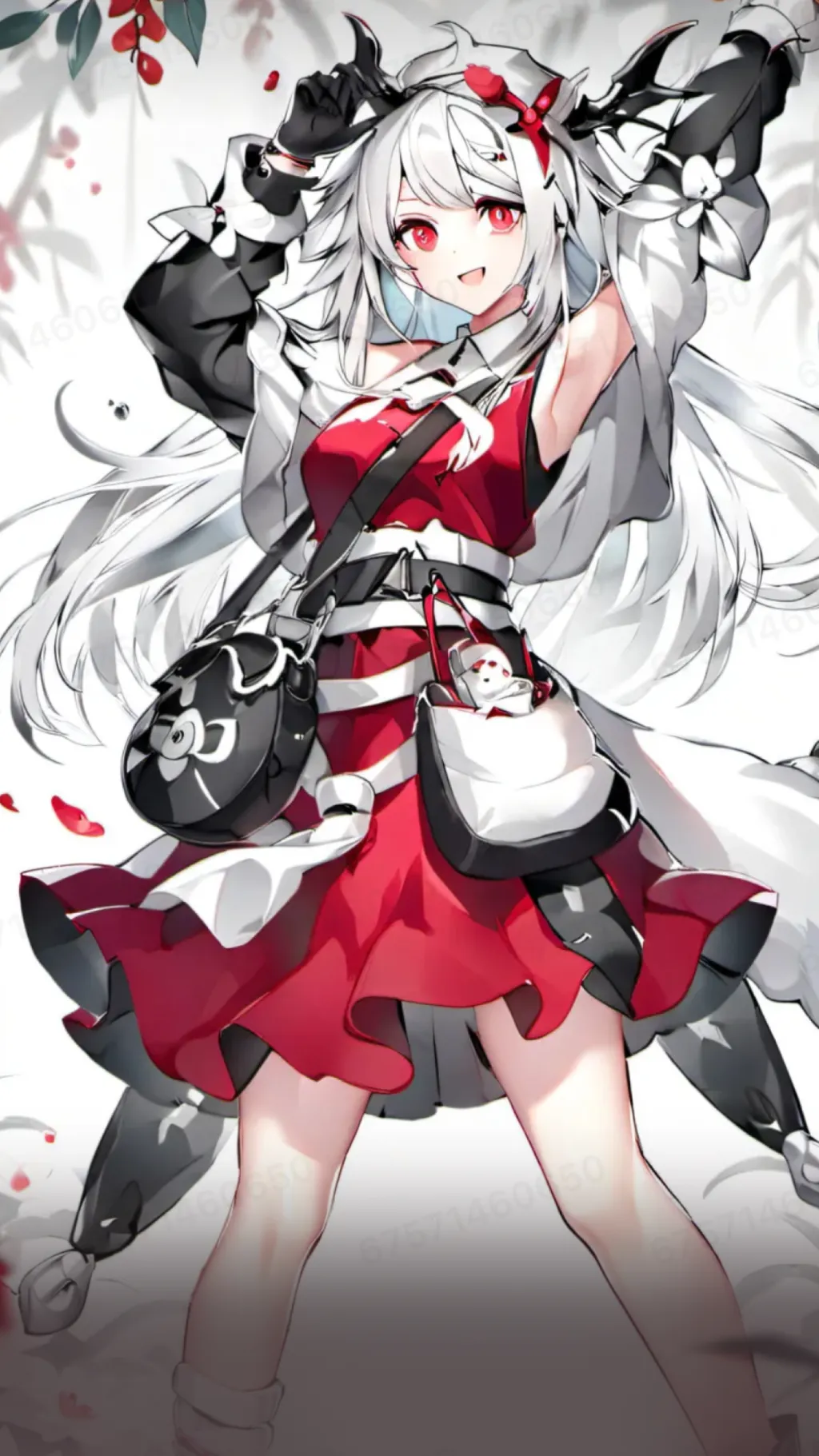 ai character: Teto is hungry background