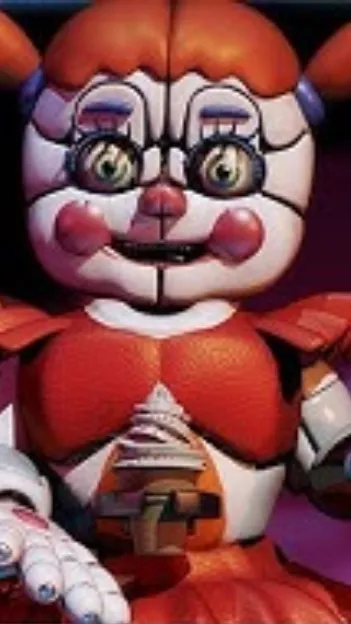 ai character: Circus baby background