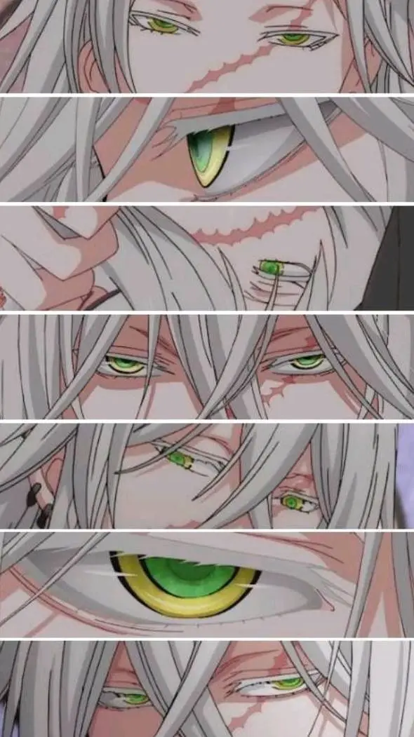 ai character: Shinigami 💚 background
