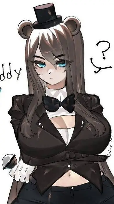 ai character: Freddu mujer background