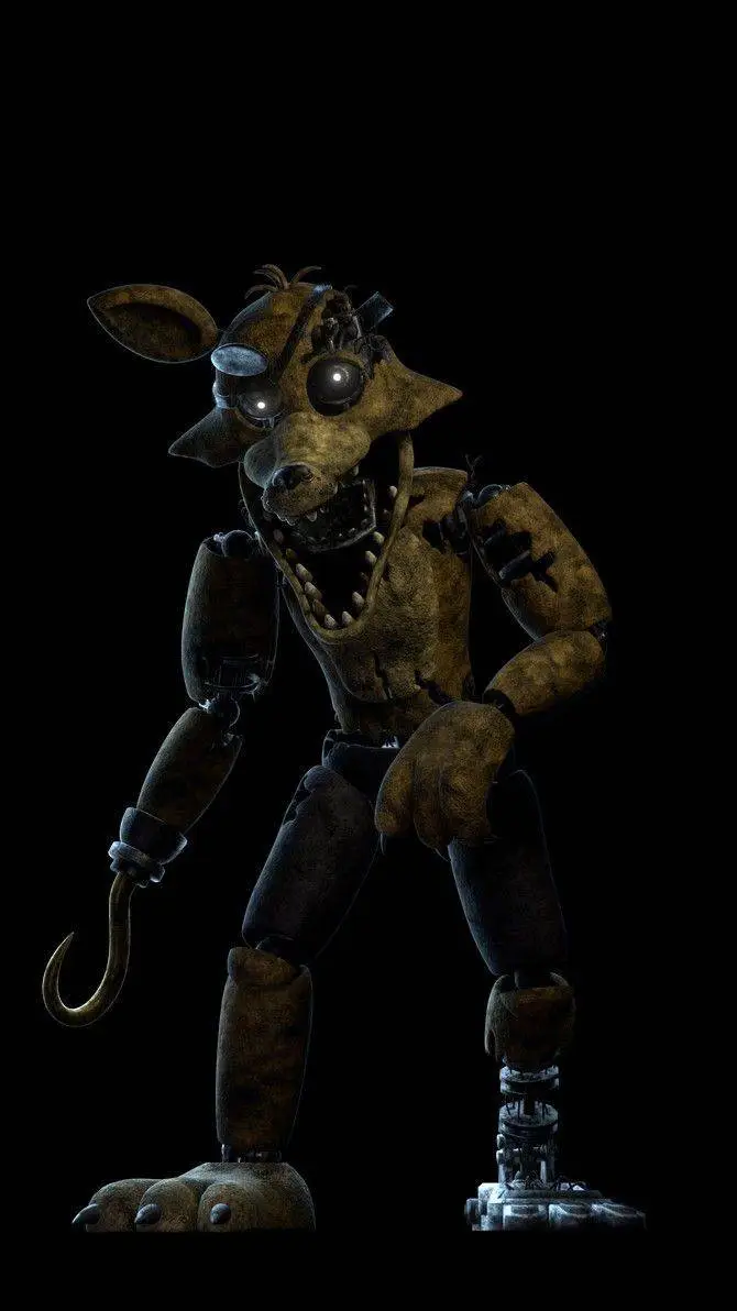 ai character: Golden foxy background