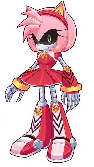 ai character: metal amy background