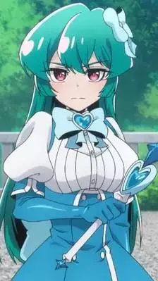 ai character: Magia azul (Sayo) background