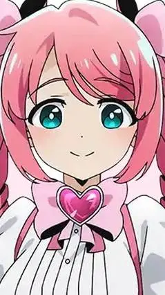ai character: Magia Magenta background