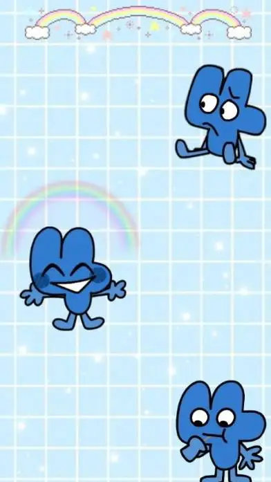 ai character: BFDI DW background