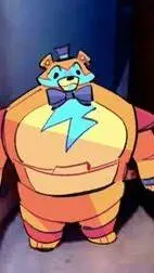 ai character: Glamrock Freddy! background