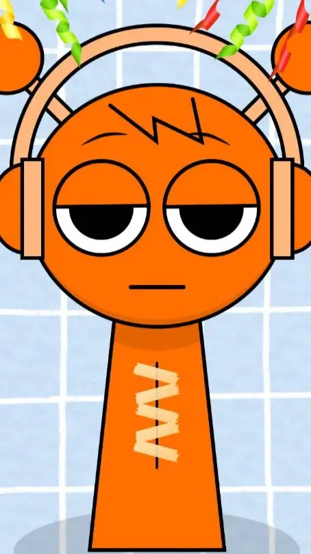 ai character: Oren sprunki 🧡 background