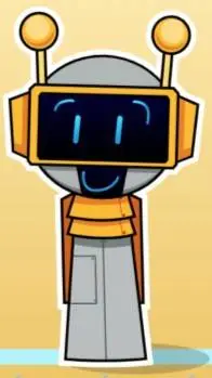 ai character: Fun bot sprunki 🤖 background