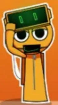 ai character: Sprunki Garnold 📀 background