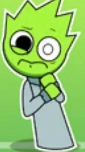 ai character: Sprunki OWAKCX 💚 background