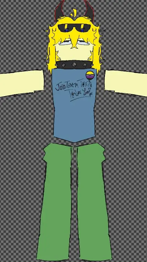 ai character: T0xic!! background
