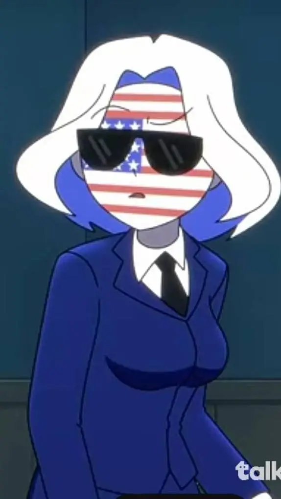 ai character: estados unidos ♀️ background