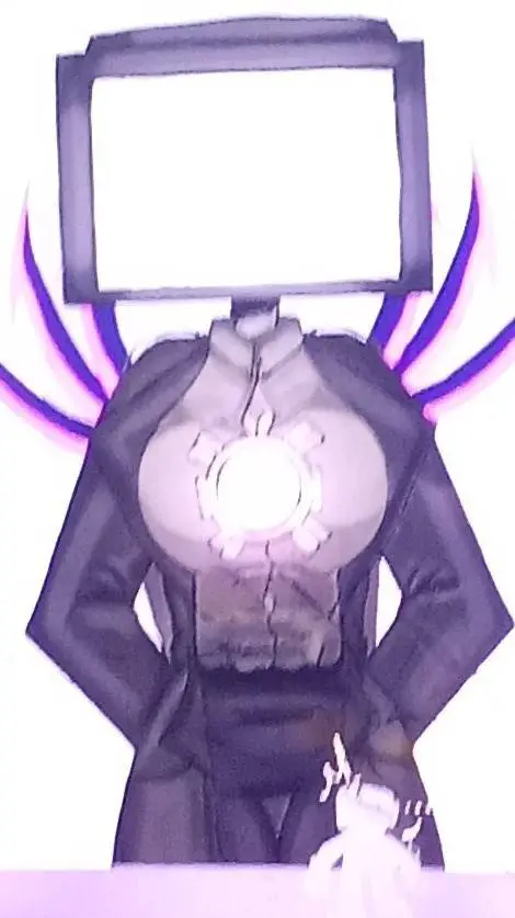 ai character: Titan tv woman  background