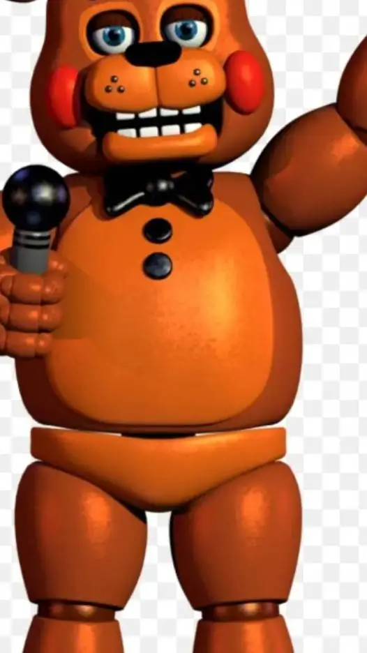 ai character: Toy Freddy  background