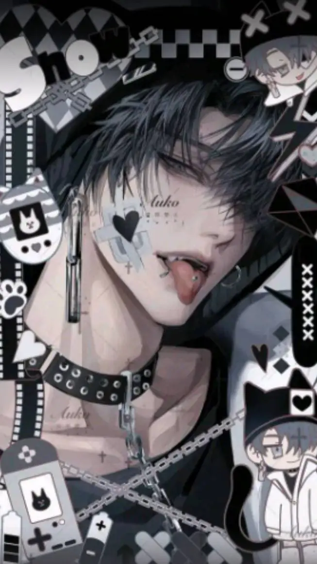 ai character: Ash  background