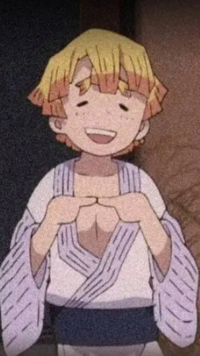 ai character: Zenitsu  background